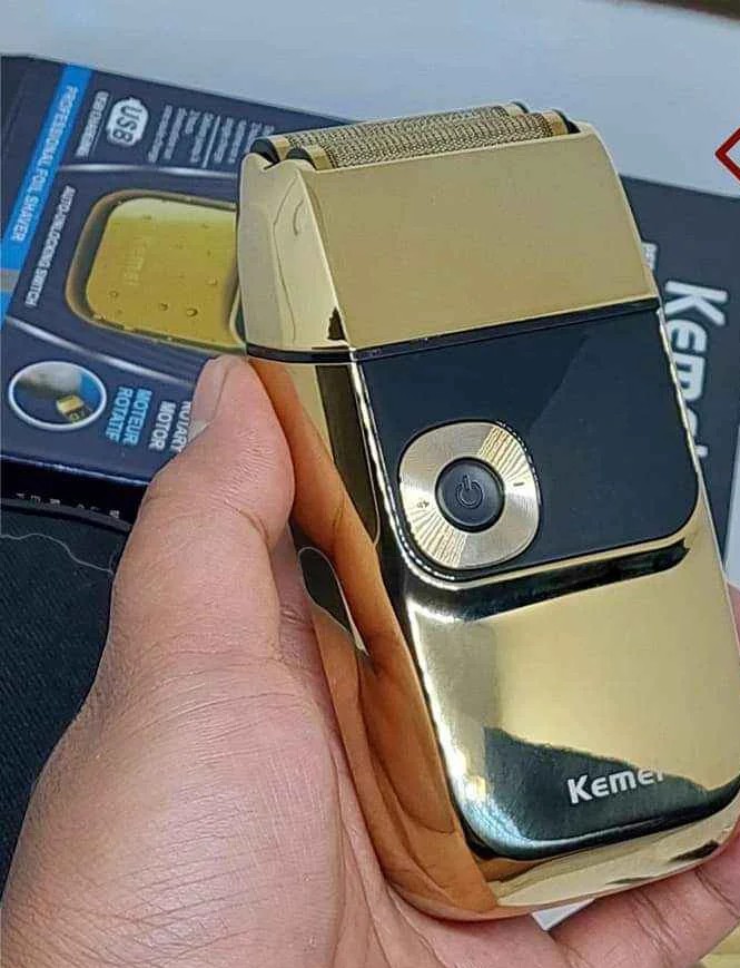 Rasoir KEMEI 2028 gold